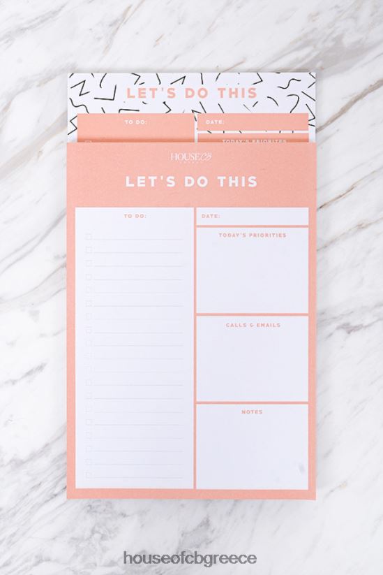 House of CB Lets do it planner sheets duo pack V86V6T1351 δώρα