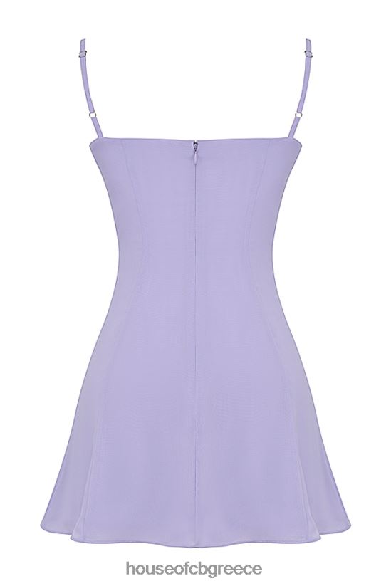 House of CB Μίνι φόρεμα christiana lavender V86V6T265 είδη ένδυσης