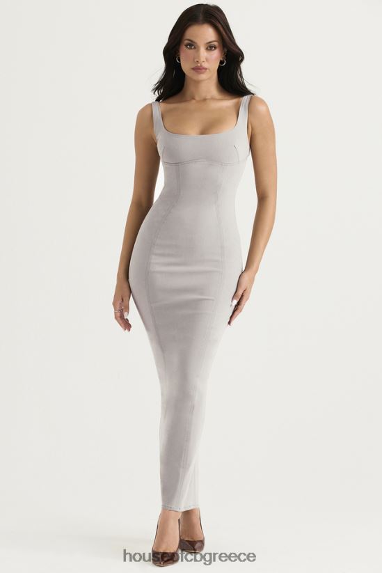 House of CB μάξι φόρεμα rea smoke bodycon V86V6T371 είδη ένδυσης