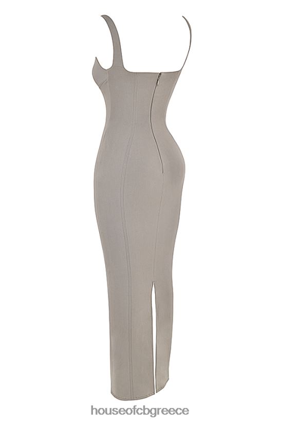 House of CB μάξι φόρεμα rea smoke bodycon V86V6T371 είδη ένδυσης