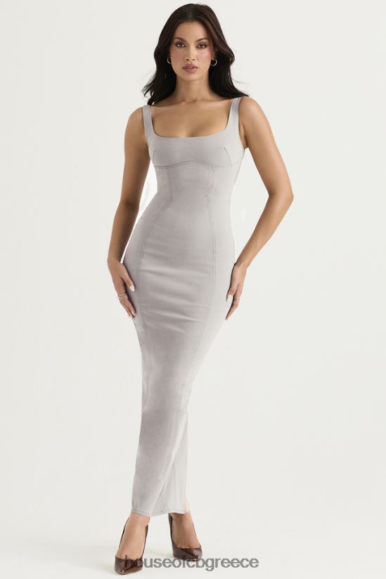 House of CB μάξι φόρεμα rea smoke bodycon V86V6T371 είδη ένδυσης