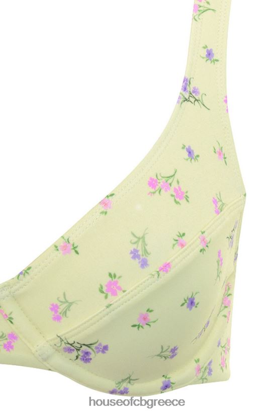 House of CB Μπικίνι με floral print mariposa lemon V86V6T1247 είδη ένδυσης