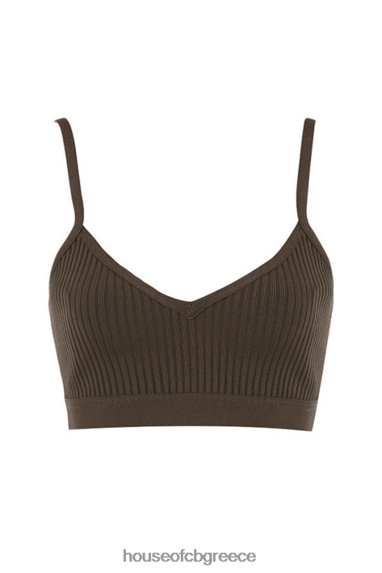 House of CB bralette με καφέ επίδεσμο V86V6T760 είδη ένδυσης