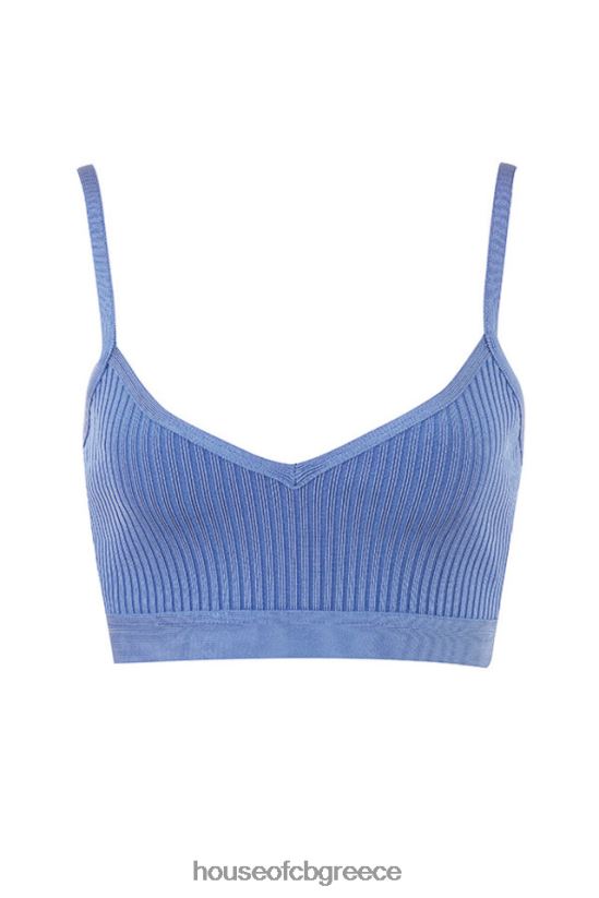 House of CB bralette με επίδεσμο evie azure V86V6T759 είδη ένδυσης