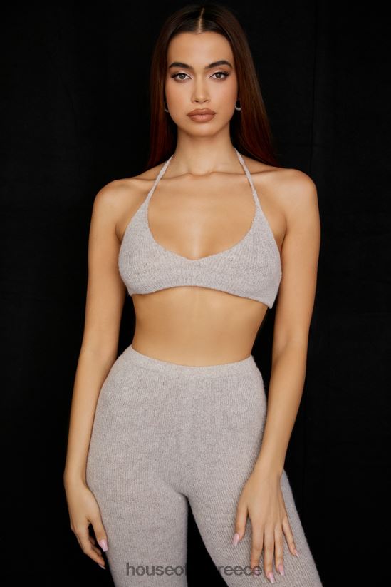 House of CB jolene πλιγούρι βρώμης με ραβδώσεις πλεκτό bralette V86V6T731 είδη ένδυσης