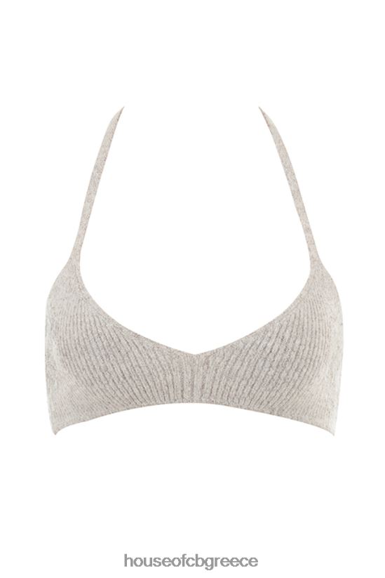 House of CB jolene πλιγούρι βρώμης με ραβδώσεις πλεκτό bralette V86V6T731 είδη ένδυσης