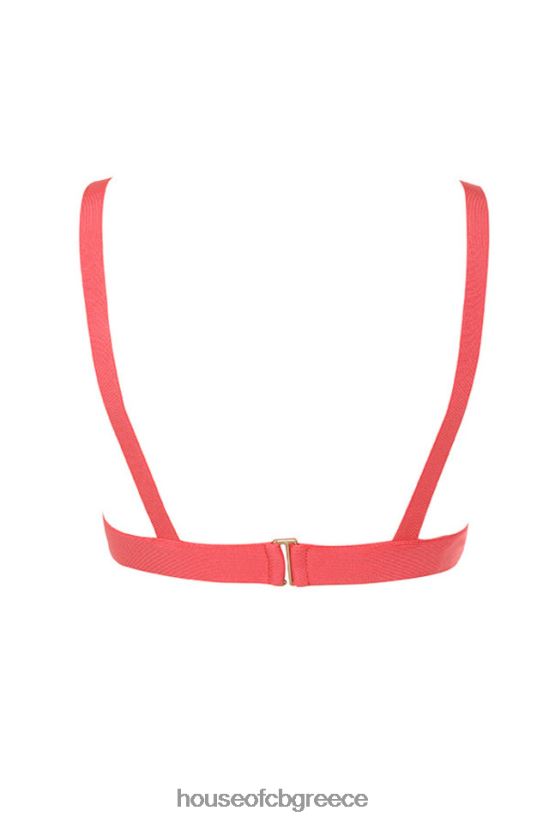 House of CB jae κοραλί επίδεσμος bralet top V86V6T819 είδη ένδυσης